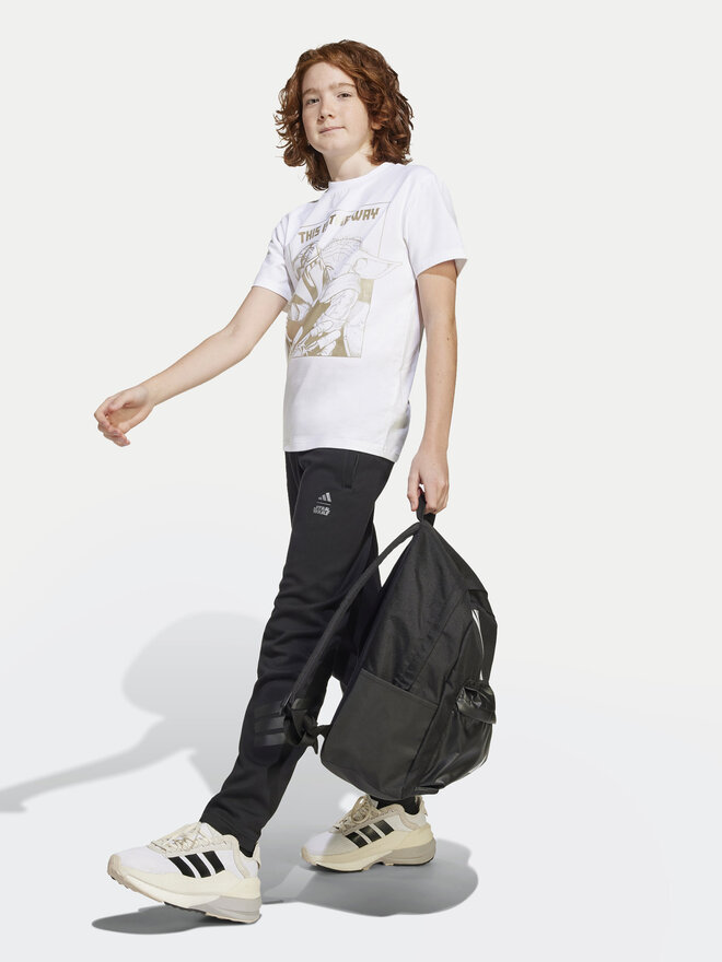 adidas adidas Marškinėliai Star Wars The Mandalorian™ JF3637 Balta Regular Fit