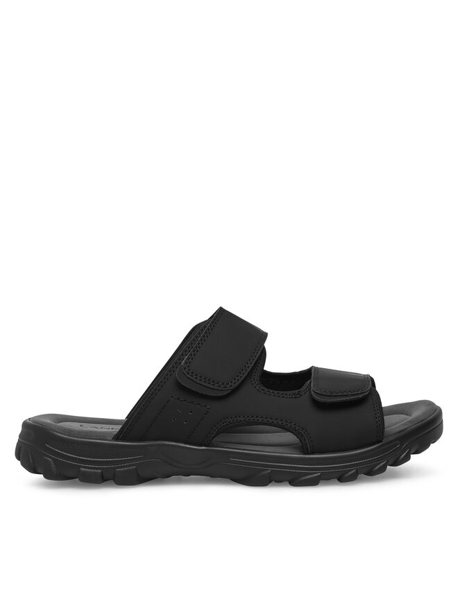 Lanetti Pantoletten Lanetti MSS20464-01 Schwarz