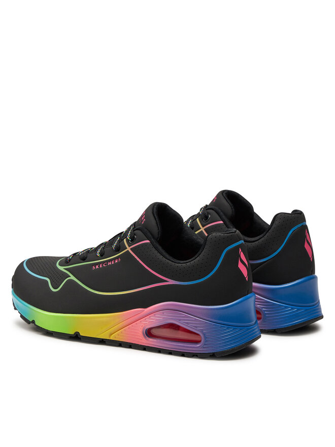 Skechers Αθλητικά Skechers Uno Pop Of Sunshine 155148/BKMT Μαύρο