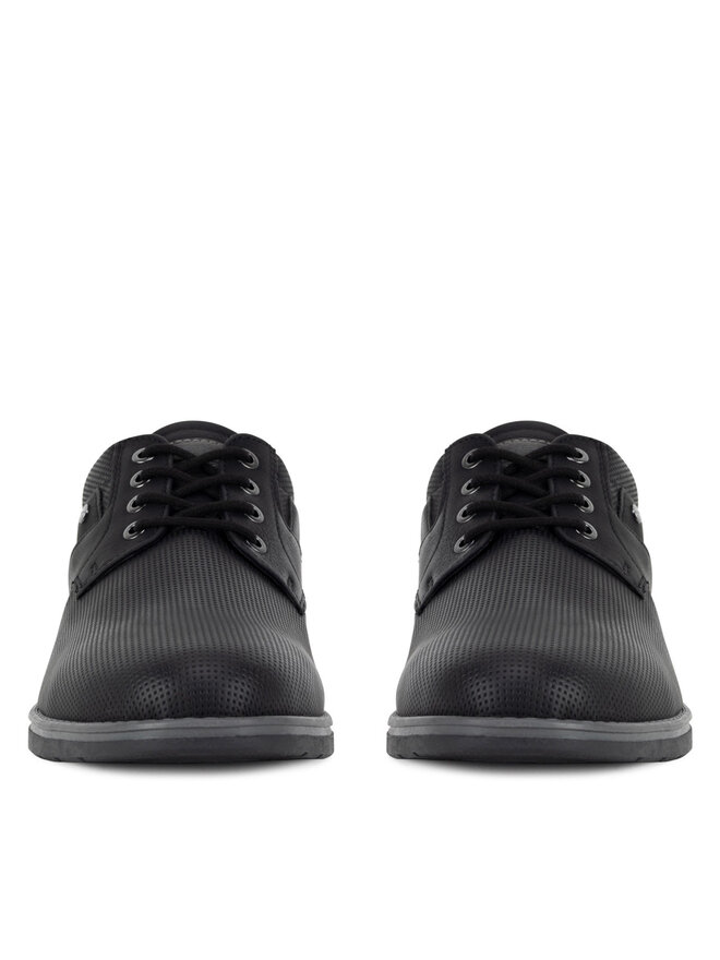 Lanetti Pantofi Lanetti LINOS2-101 MBS Negru