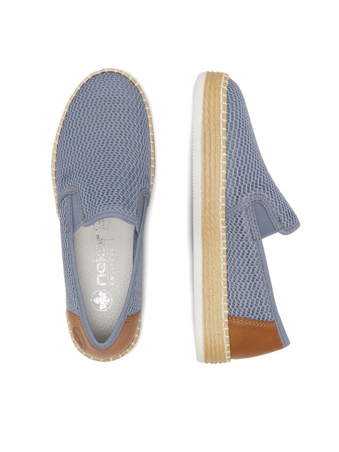 Rieker Espadrile Rieker L7873-12 Albastru