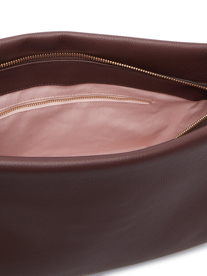 Coccinelle Handtasche Coccinelle M250 Boheme Grana Double E1 M50 19 02 01 Dunkelrot