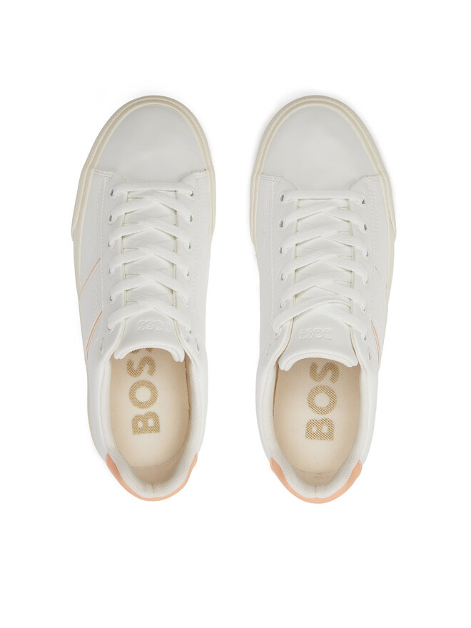 BOSS Tenis superge BOSS Aiden Tenn Flppw 50517212 Bela