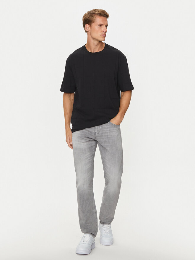Armani Exchange Armani Exchange Camiseta 6DZTLK ZJ2ZZ 1200 Negro Regular Fit