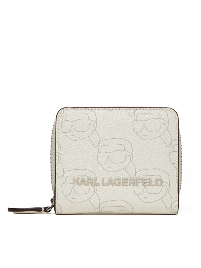 KARL LAGERFELD Γυναικείο Πορτοφόλι KARL LAGERFELD A2W32018 Λευκό