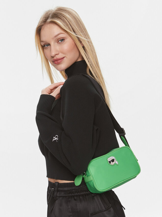 Handtasche KARL LAGERFELD 230W3050 Grün eschuhe.de