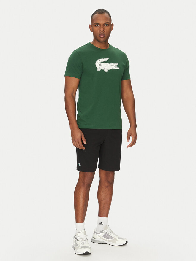 Lacoste Lacoste Marškinėliai TH2042 Žalia Regular Fit