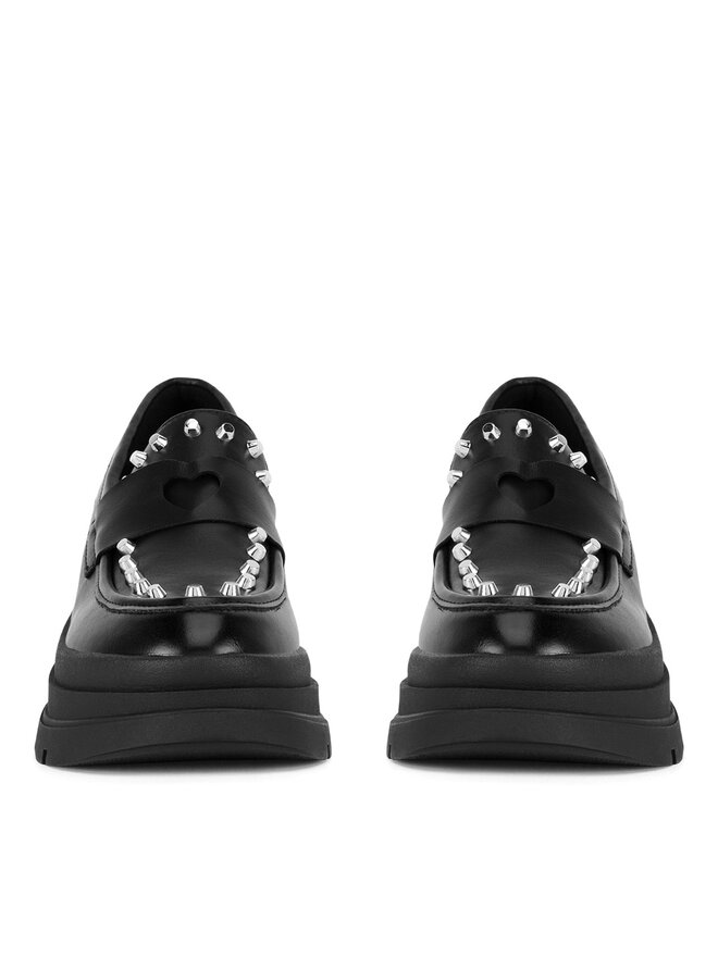 DeeZee Loafersy DeeZee 20253-5 Czarny