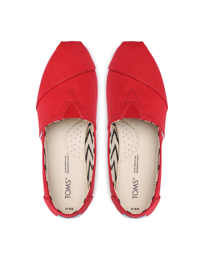 Toms Scarpe sportive Toms Alpargata 10017743 Rosso