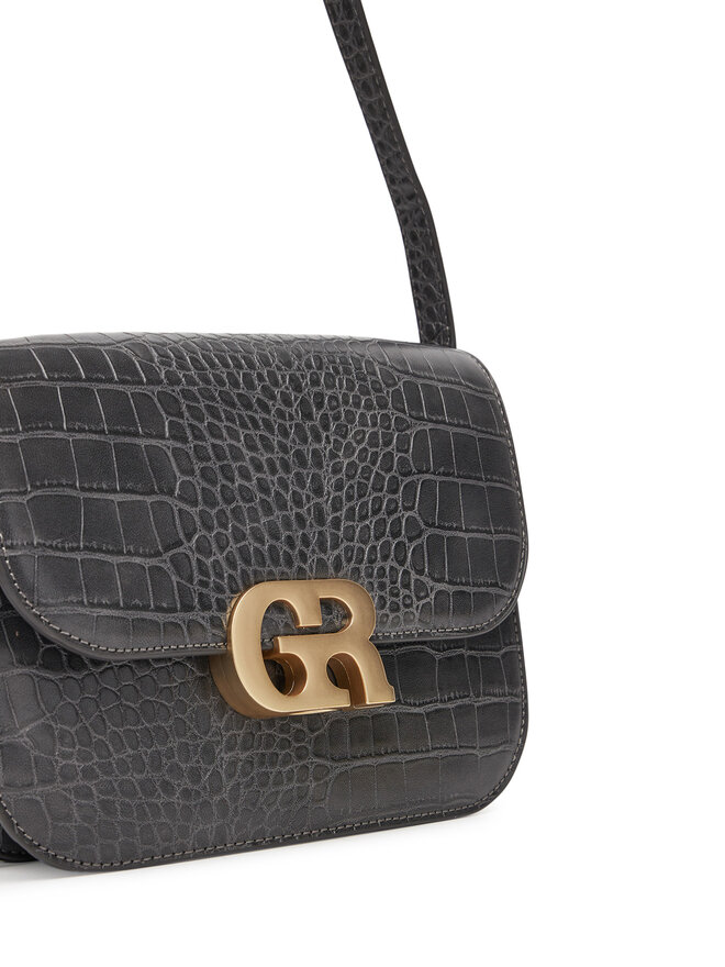Gino Rossi Handtasche Gino Rossi CEO-LINA-KQ44-CROCCO Grau