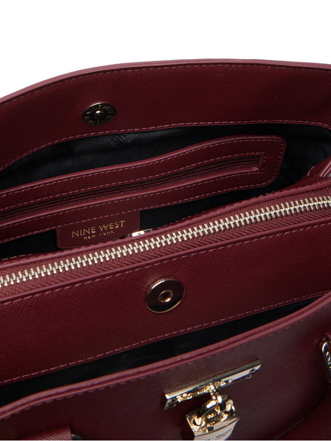 Nine West Handtasche Nine West CEO-TRUE GRACE-LDA9866 Dunkelrot