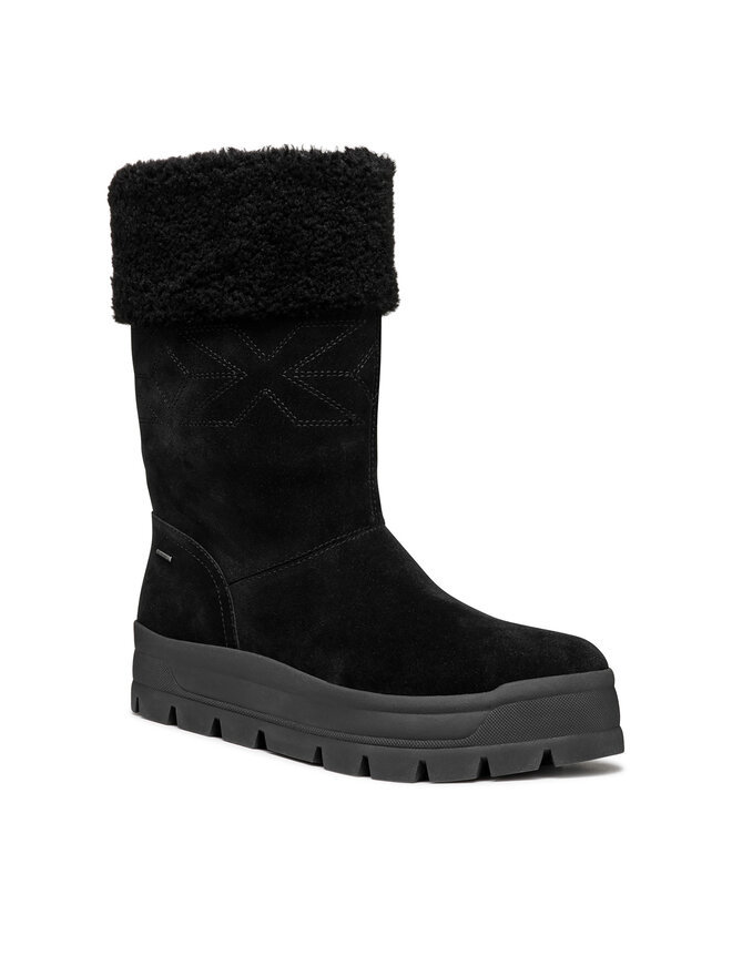 Geox Botas altas Geox D Spherica Ec7.1 B A D46WSB 00022 C9999 Negro