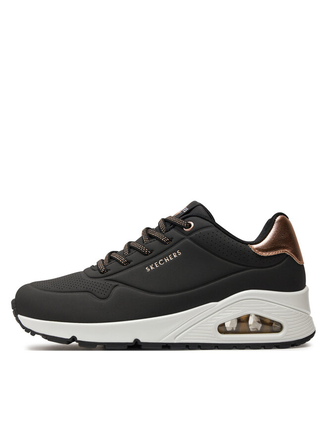 Skechers Снікерcи Skechers Uno Shimmer Away 155196/BLK Чорний