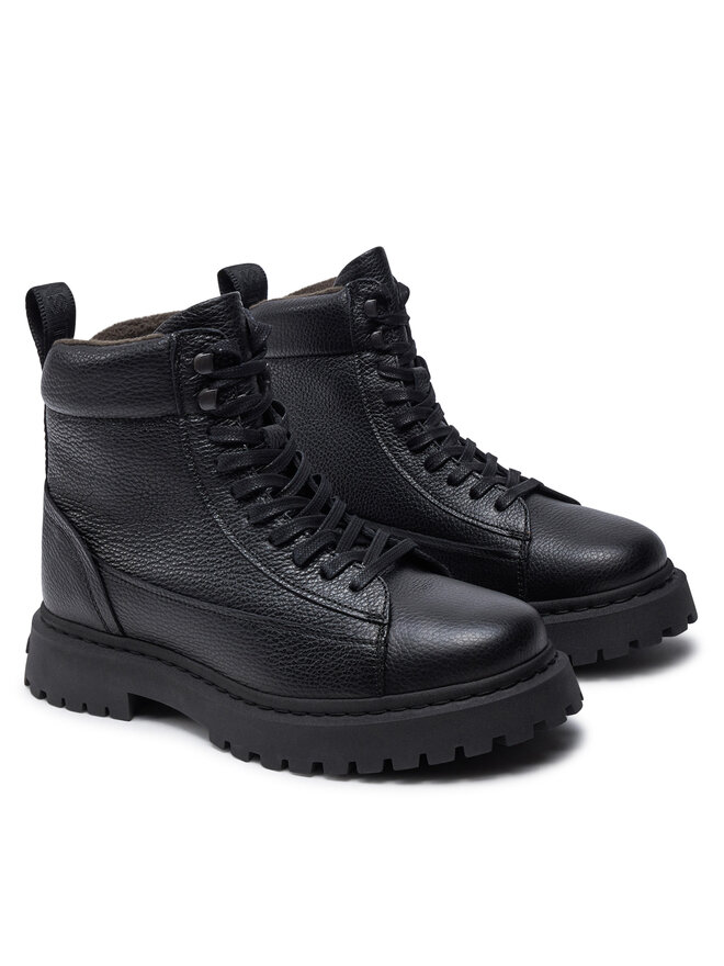 Tommy Jeans Trapper stila apavi Tommy Jeans Tjm Warm Lining Boot EM0EM01274 Melns