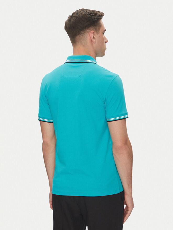 BOSS BOSS Polo Paul 50506193 Turquesa Slim Fit
