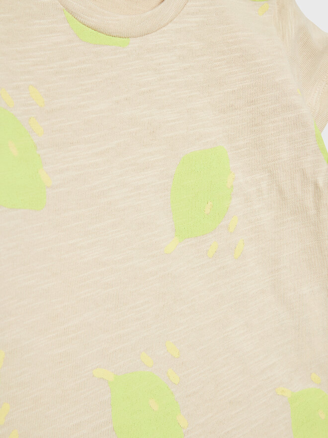 United Colors Of Benetton United Colors Of Benetton Футболка 3F93A102L Бежевий Relaxed Fit