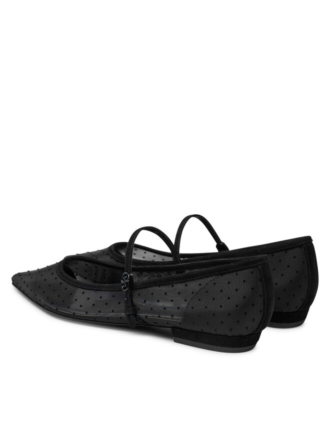 Tory Burch Balerini Tory Burch Double Buckle Mary Jane 164030 Negru