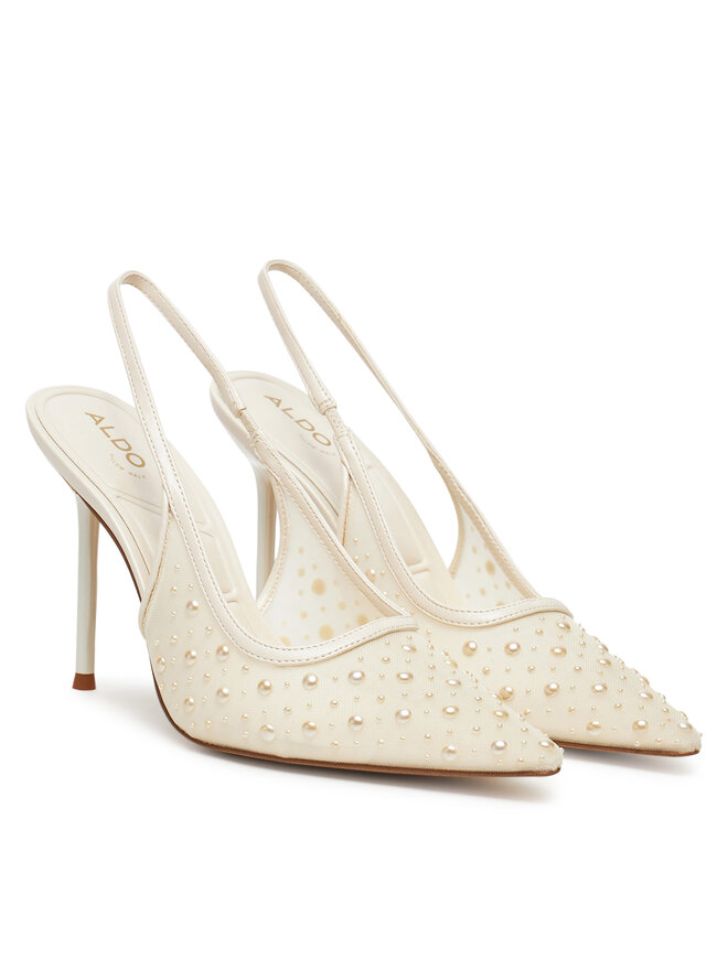 Aldo Sandały Aldo Pearlescent 13967481 Biały