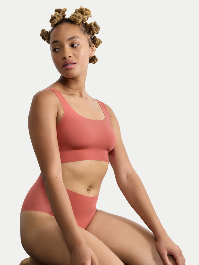 Sloggi Sloggi Top de sujetador Zero Feel 10217786 Naranja