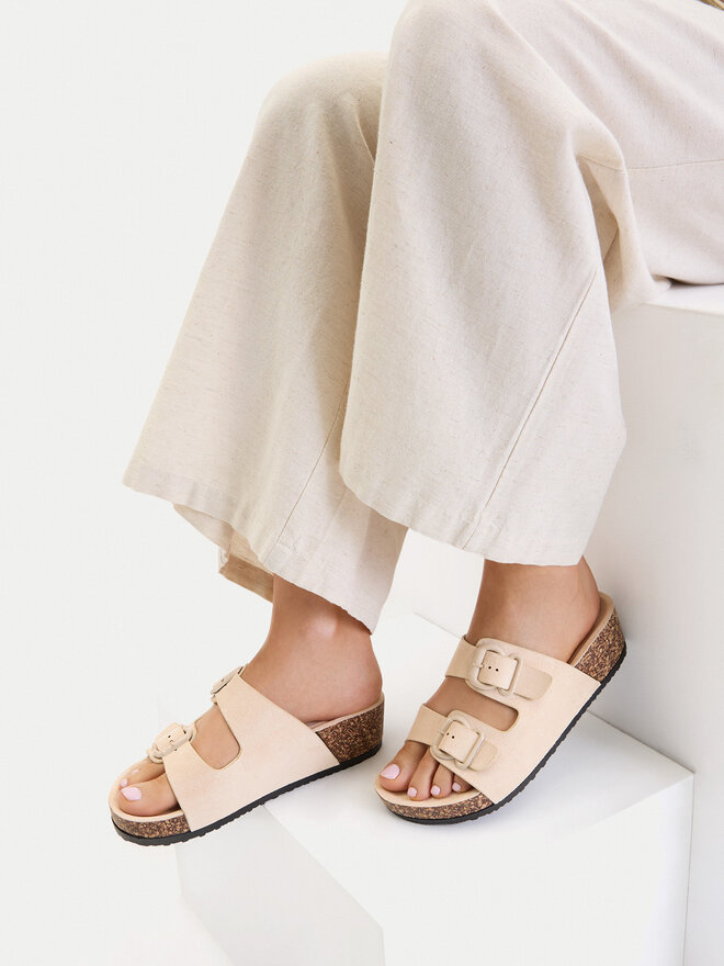 JENNY Pantoletten JENNY CEO-WYL1910-3 Beige