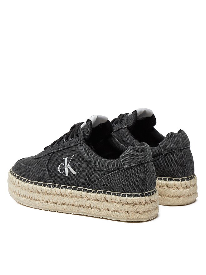 Superga espadrille black cheap