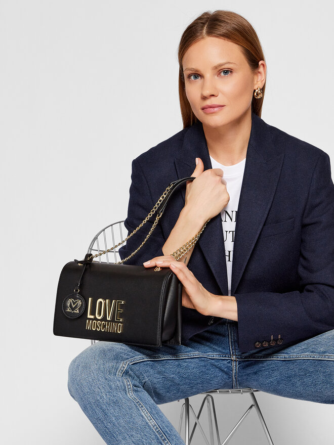 LOVE MOSCHINO Táska LOVE MOSCHINO JC4099PP1ELJ000A Fekete