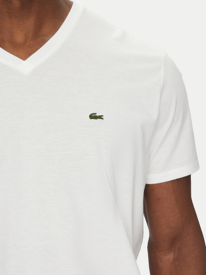 Lacoste Lacoste Marškinėliai TH6710 Balta Regular Fit