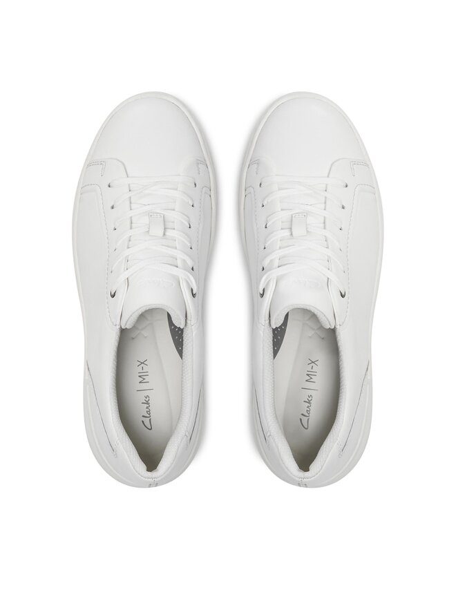 Clarks Снікерcи Clarks Court Lite Move 261697157 Білий