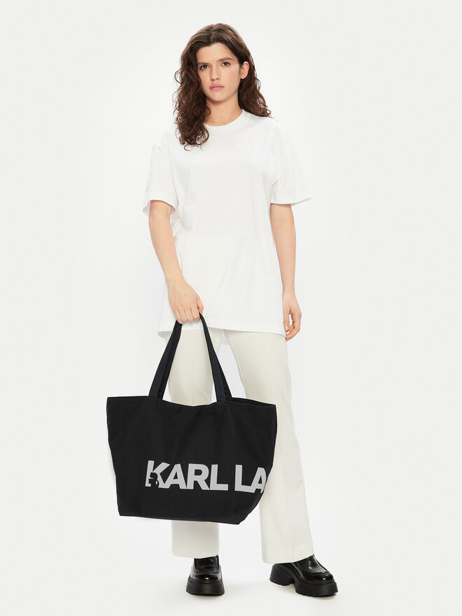 KARL LAGERFELD Torebka KARL LAGERFELD A1W50060 Czarny