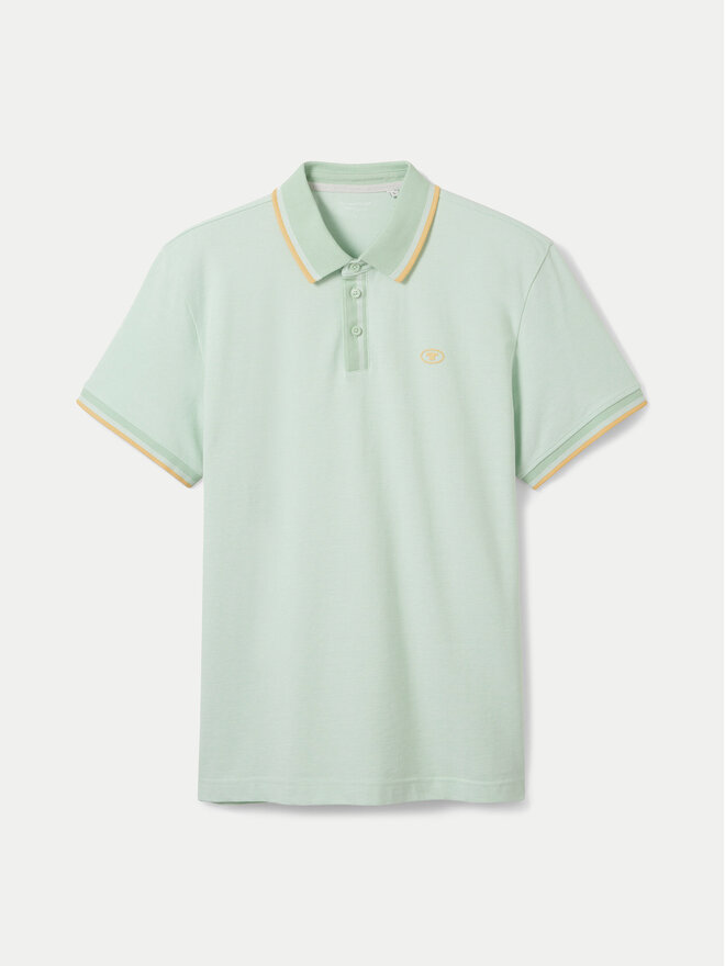Tom Tailor Tom Tailor Pólóing 1040822 Zöld Regular Fit