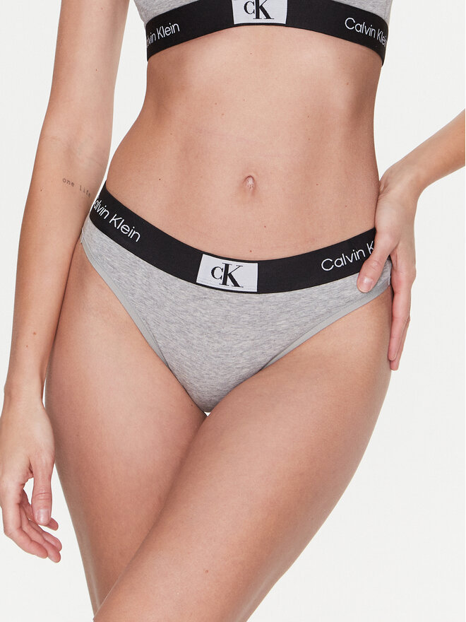 Calvin Klein Underwear Calvin Klein Underwear Klasične spodnje hlačke Modern 000QF7222E Siva
