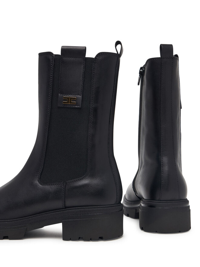 Elisabetta Franchi Stiefeletten Elisabetta Franchi F4A5-E0721-1251 S Schwarz