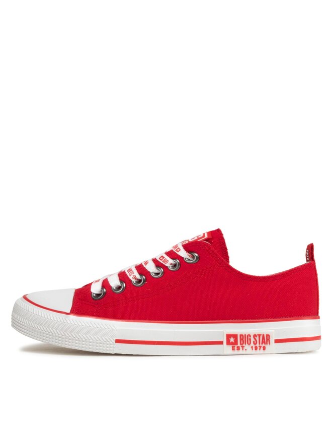 Big Star Shoes Trampki Big Star Shoes KK274104 Czerwony