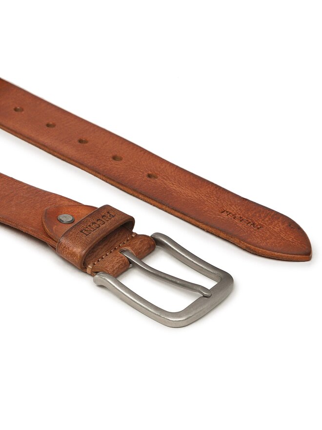 Puccini Ζώνη Ανδρική Puccini PA09125CM Καφέ