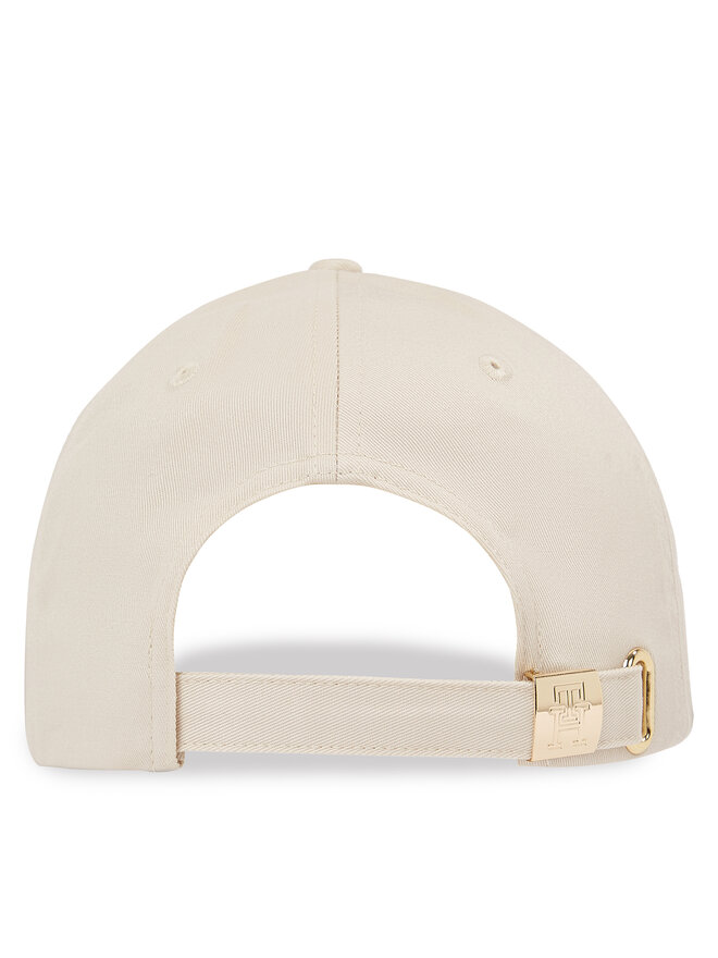 Tommy Hilfiger Šiltovka Tommy Hilfiger Elevated Chic Cap AW0AW17128 Écru