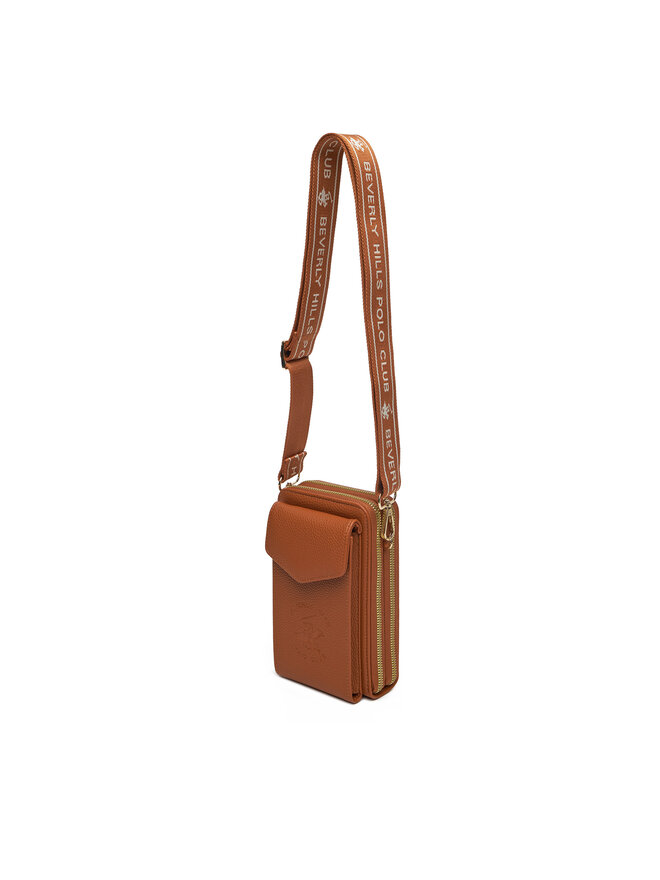 Beverly Hills Polo Club Torebka Beverly Hills Polo Club BHPC-L-006-07 Brązowy