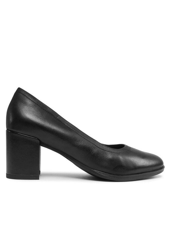 Clarks Pantofi pumps Clarks Freva 55 Court 261709644 Negru