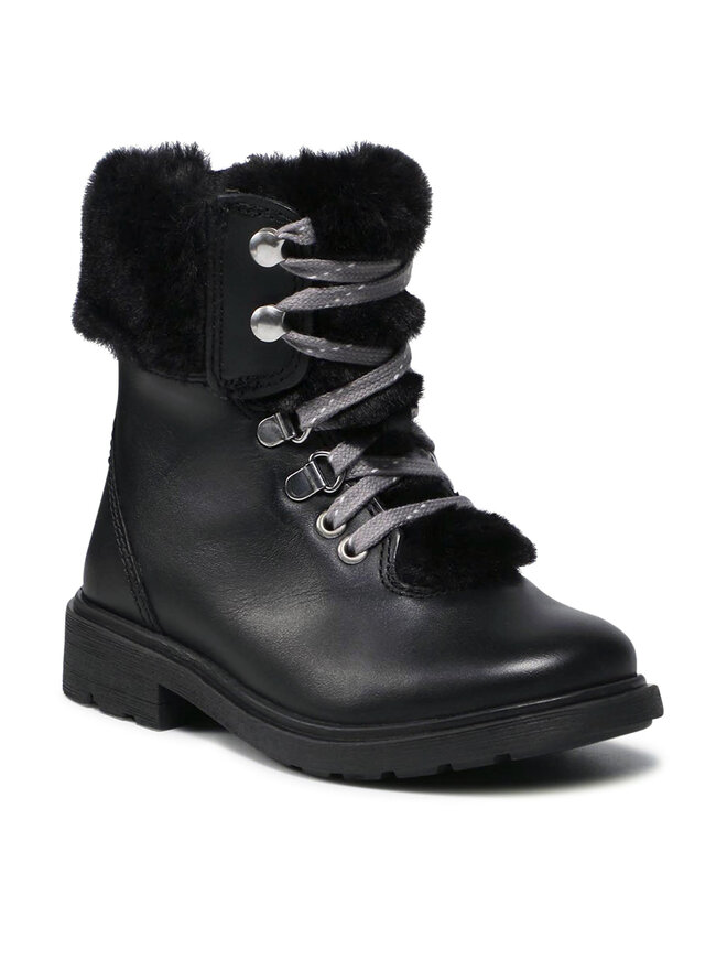 Clarks Bakancs Clarks Astrol Hiker T 261616806 Fekete