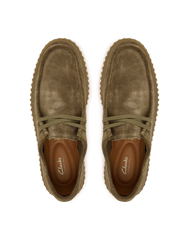 Clarks Halbschuhe Clarks Torhill Lo 26187378 Khakifarben