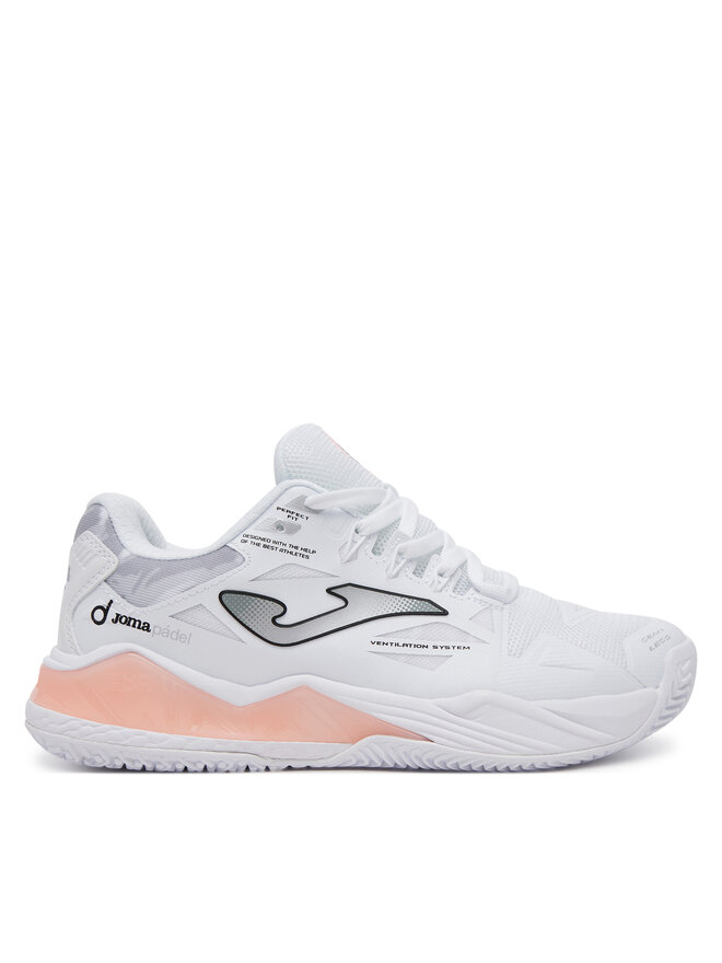 Joma Čevlji za tenis Joma Spin 2502 TSPILS2502O Bela