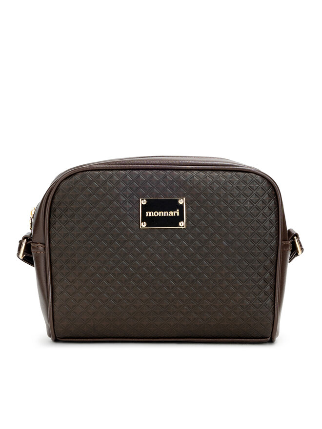 Monnari Torebka Monnari TORIMP0-24J-BAG4540-K017 Brązowy