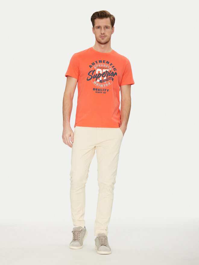 Blend Blend T-shirt 20717758 Narančasta Regular Fit