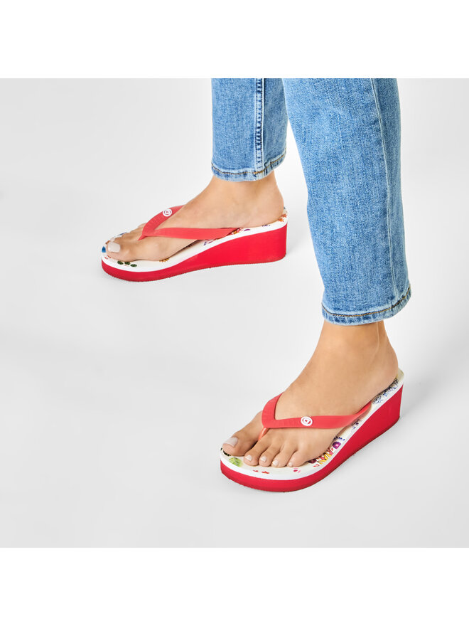 Infradito Desigual Lola Galactic 20SSHP06 Rosso it.eschuhe.ch