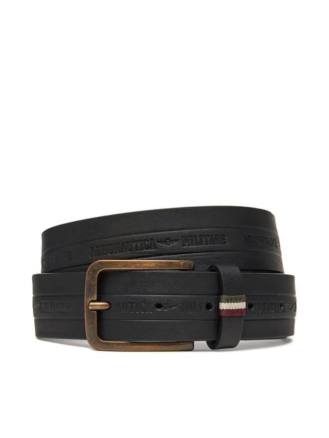 Aeronautica Militare Pasek Męski Aeronautica Militare 251CP262PL274 Czarny