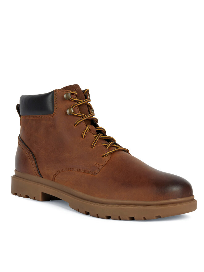 Geox Botines planos Geox U Andalo U36DDA 000FF C6003 Marrón
