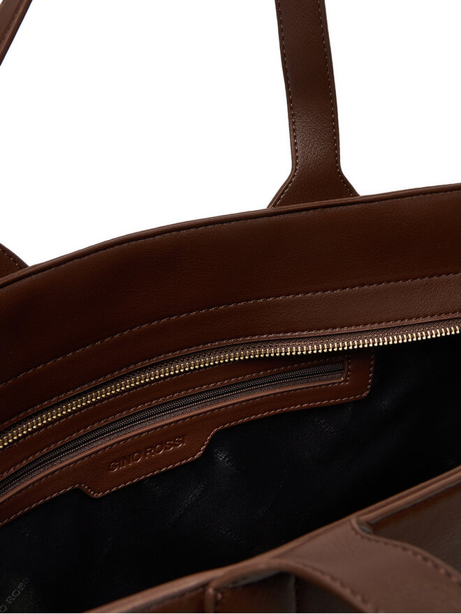 GINO ROSSI Ročna torba Gino Rossi CEO-EVI-LA513-332-3 Rjava