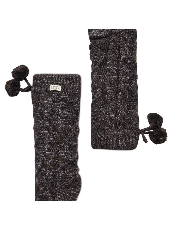 Ugg Довгі шкарпетки Ugg W Pom Pom Fleece Lined Crew Sock r.OS 1014837 Чорний