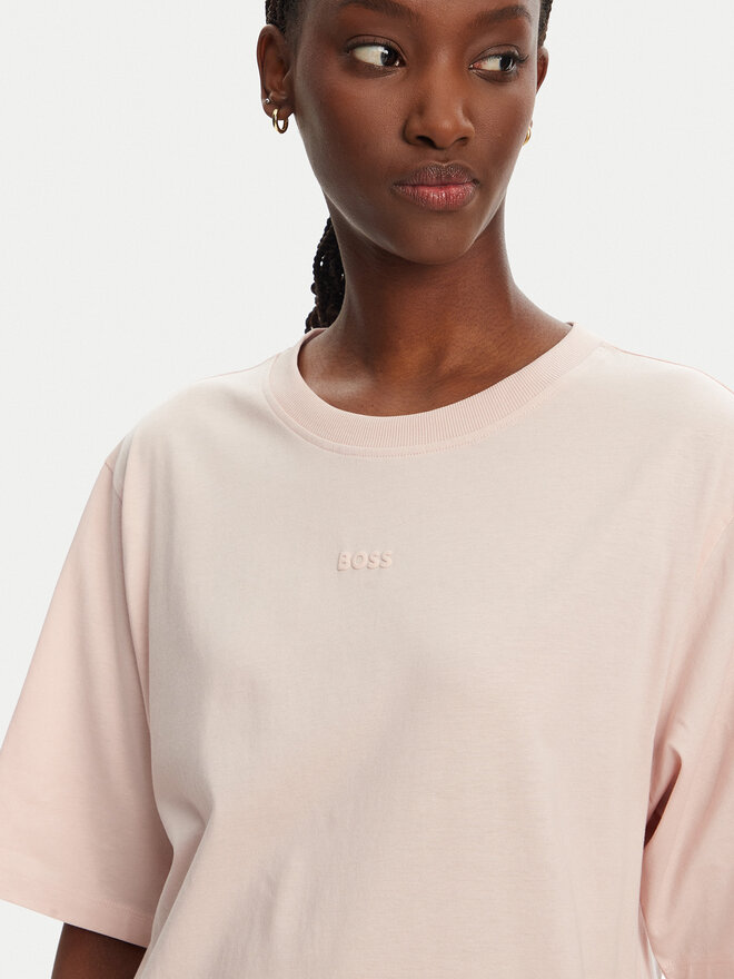 BOSS BOSS Футболка C_Enis 50523256 Рожевий Oversize
