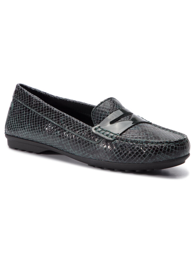 Geox Mokassins Geox D Elidia A D642TA 04102 C3019 Grün
