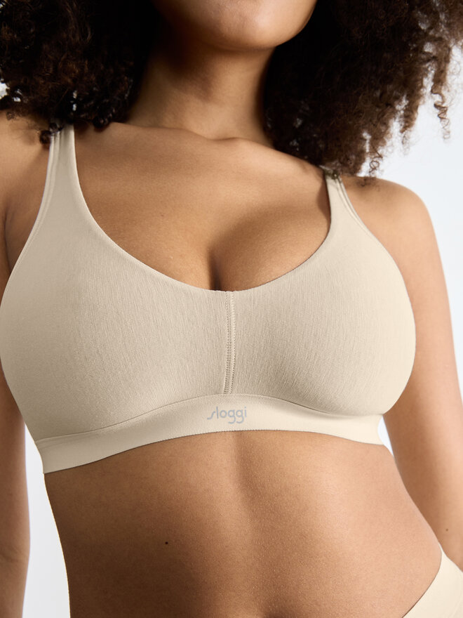Sloggi Sloggi Besiūlė liemenėlė Ever Ease 10219673 Smėlio